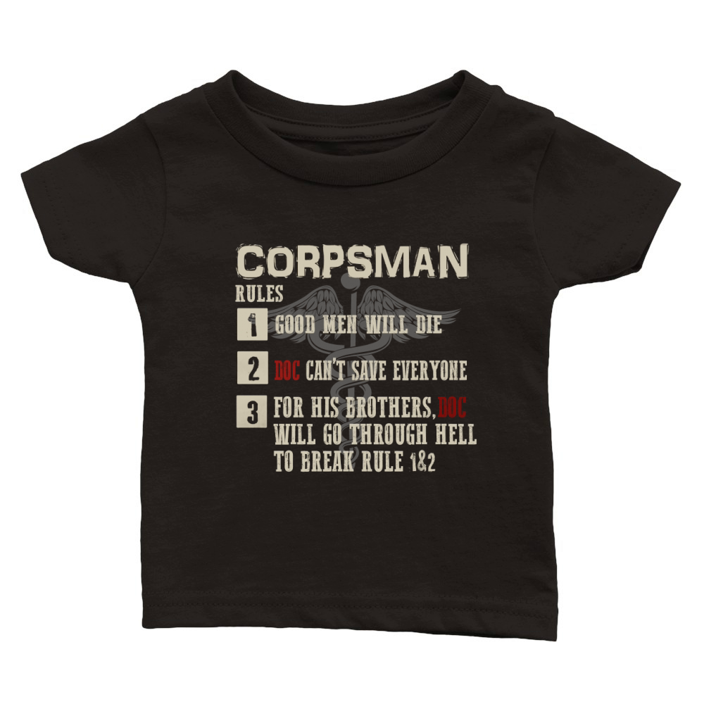 Corpsman Rules Devil Doc 8404 Shirt Classic Baby Crewneck T-shirt