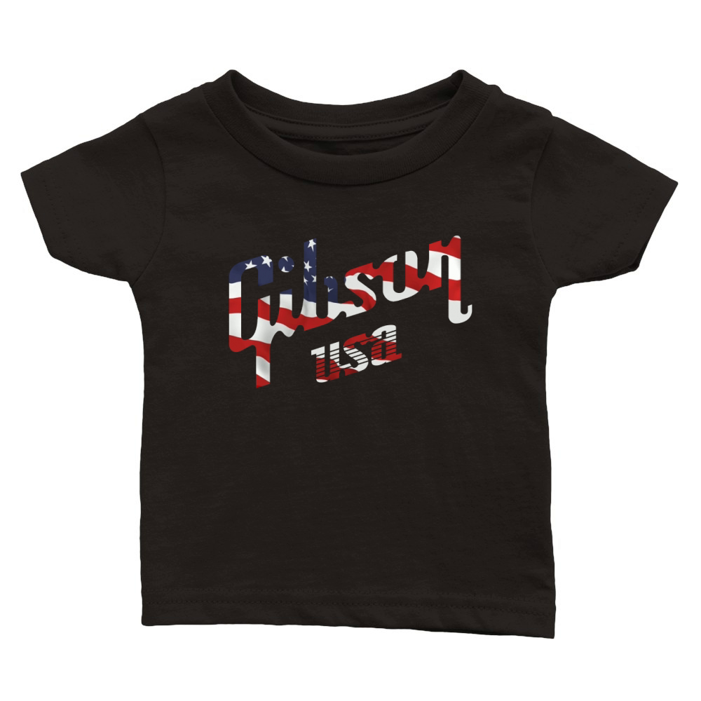 GIBSON USA Classic Baby Crewneck T-shirt