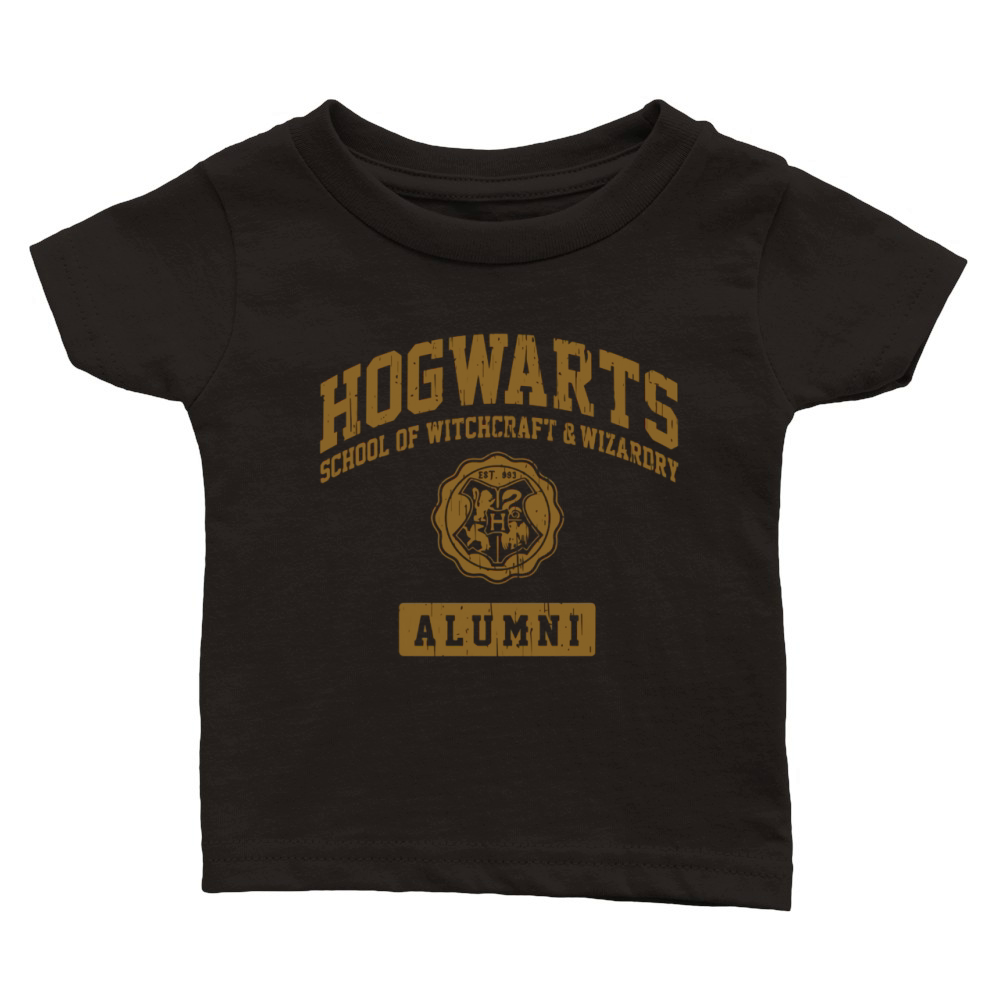 Hogwarts-Alumni (Gold) Classic Baby Crewneck T-shirt