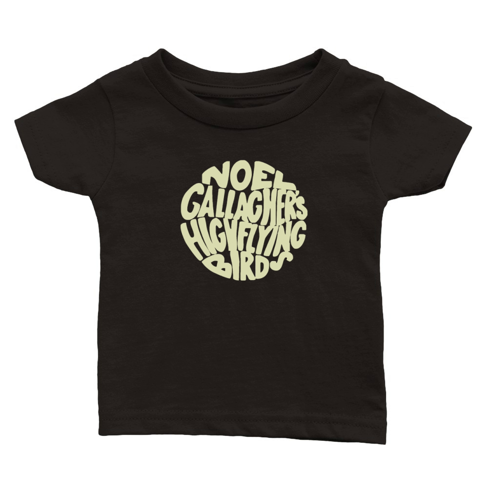 Noel Gallagher s High Flying Birds Circle Classic Baby Crewneck T-shirt