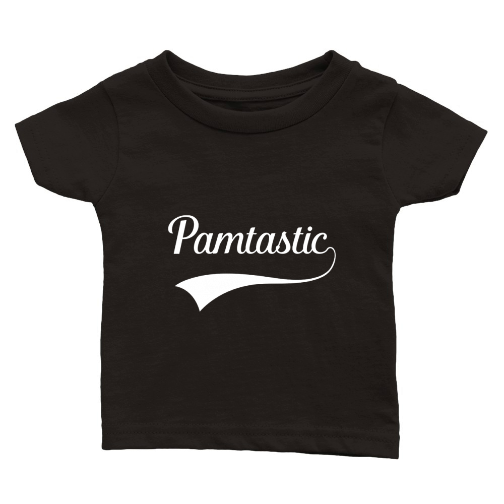 Pam Pamtastic  - Ladies Flowy Tank Classic Baby Crewneck T-shirt