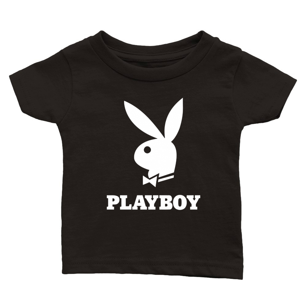 PLAYBOY MERCHANDISE Classic Baby Crewneck T-shirt