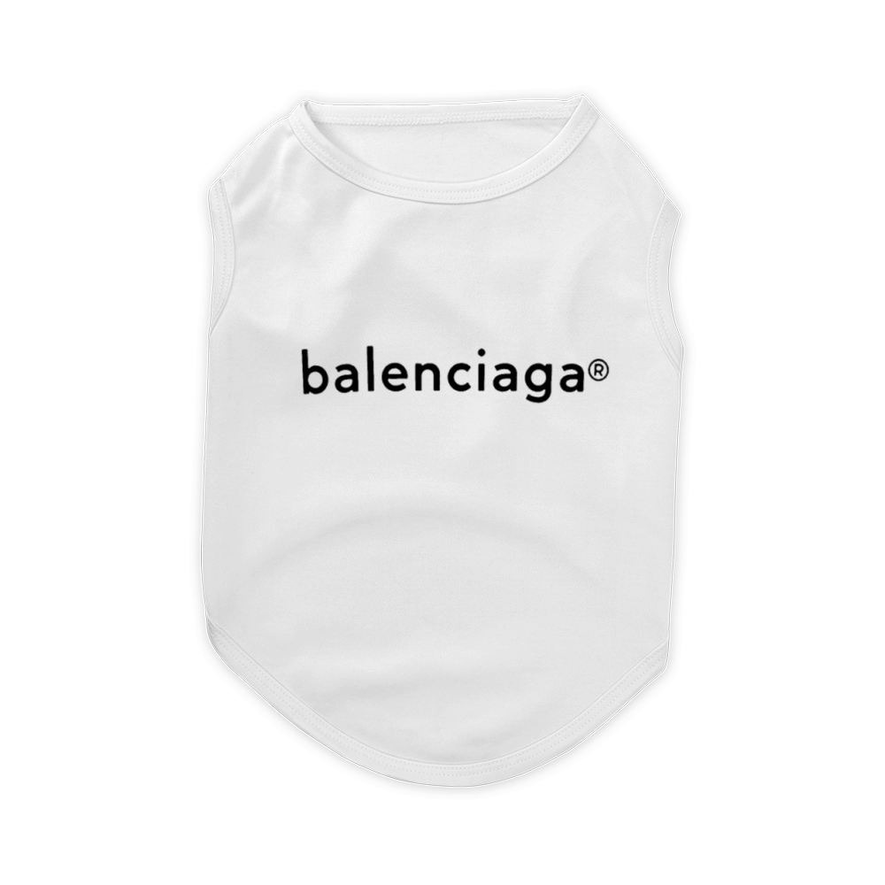Balenciaga logo Pet T-Shirt