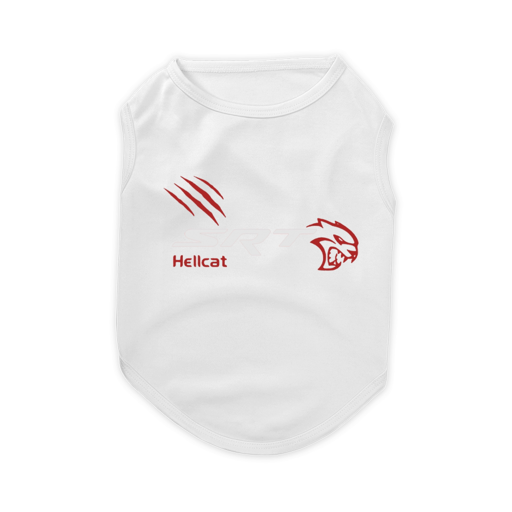 Chemise SRT Hell Cat, Dodge Chemise SRT, rouge vif Scratch V1 Pet T-Shirt