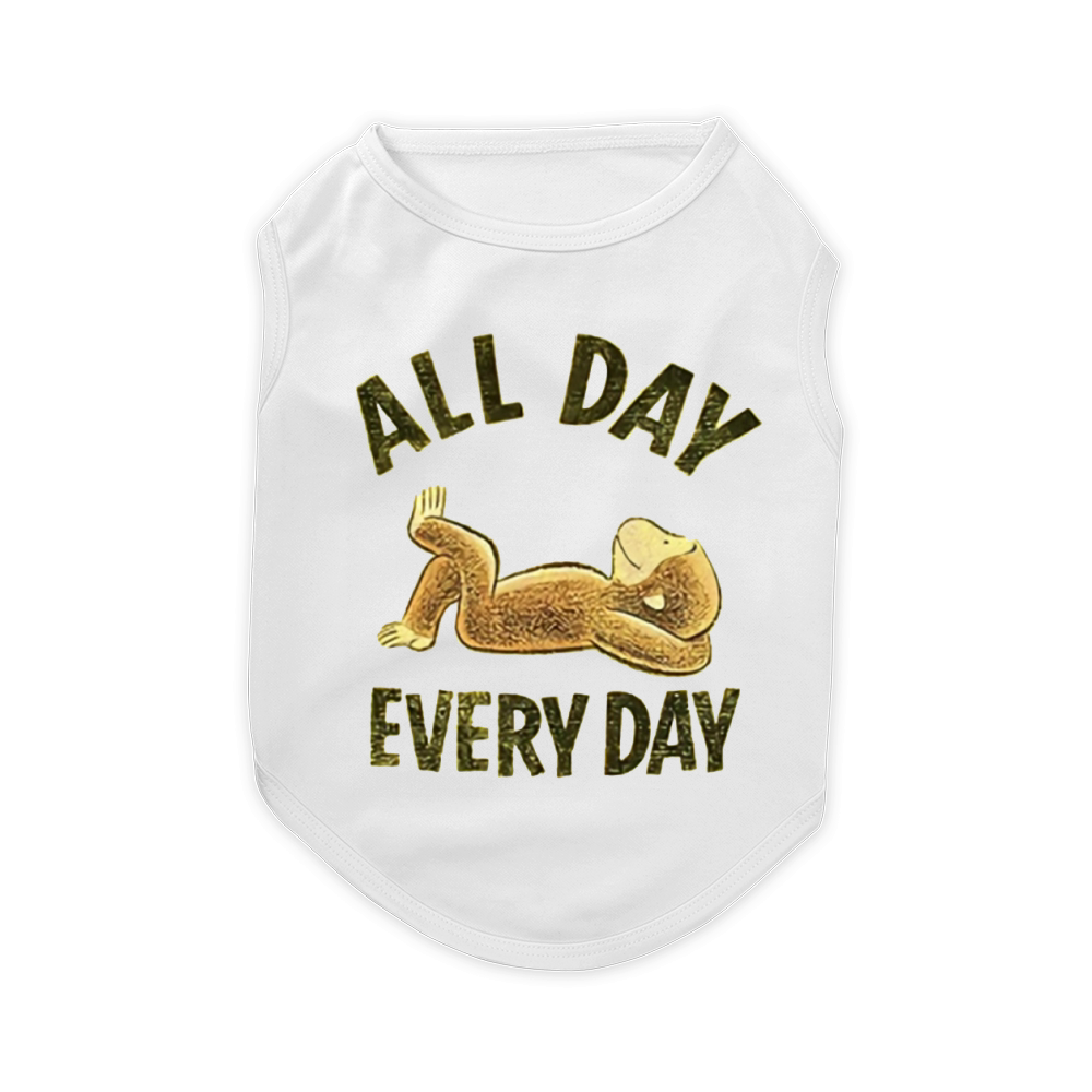 Curious George Day Every Day Pet T-Shirt