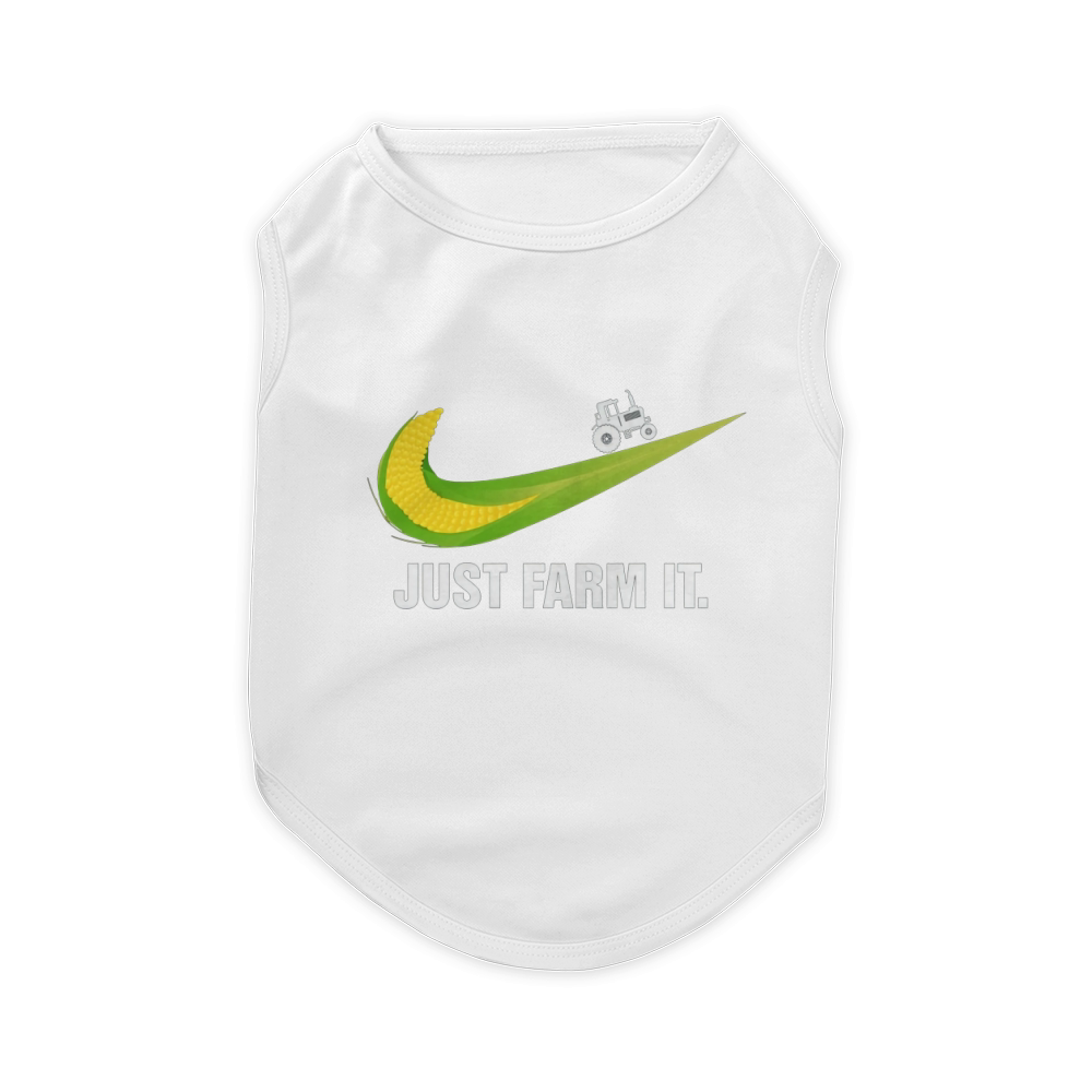 JUST FARM IT SHIRT FARMER Pet T-Shirt