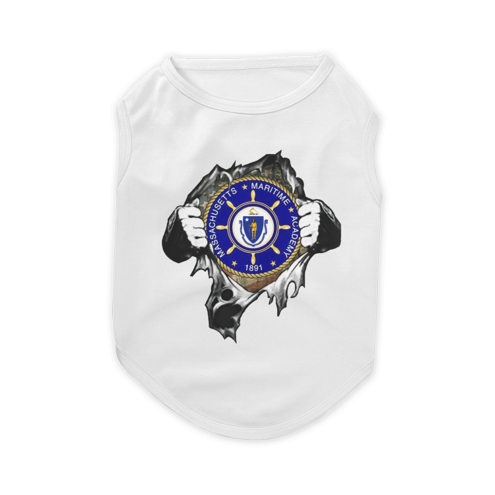 Massachusetts Maritime Academy Pet T-Shirt