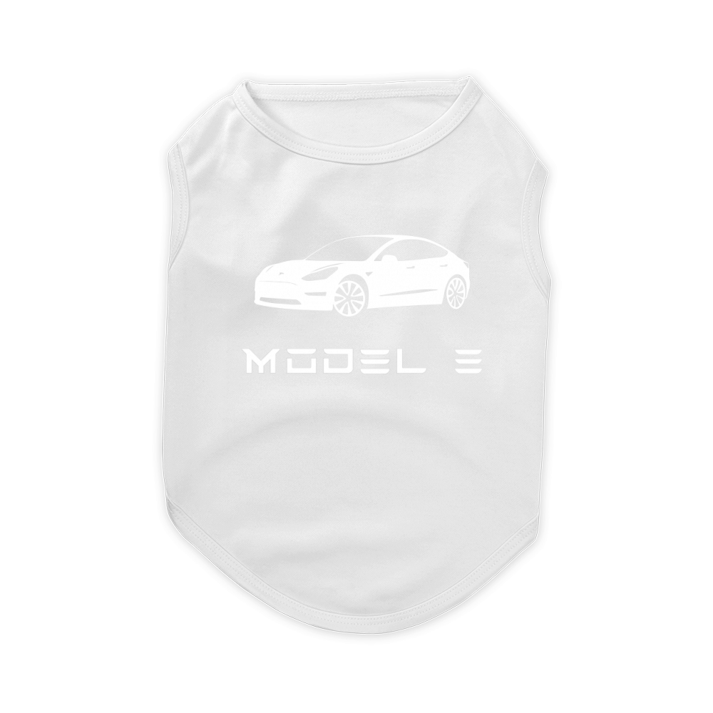 Tesla Model 3 Pet T-Shirt