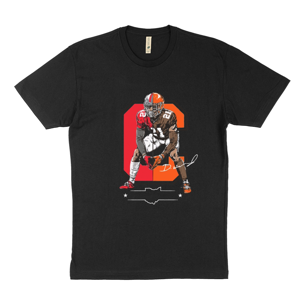 Denzel Ward Columbus to Cleveland Sustainable T-Shirt
