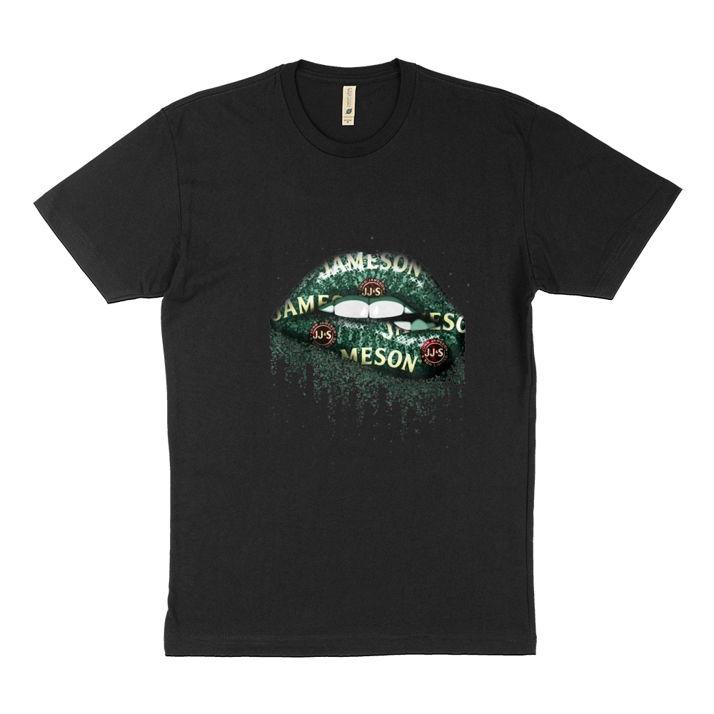 Jameson Irish Whiskey Lips Sustainable T-Shirt
