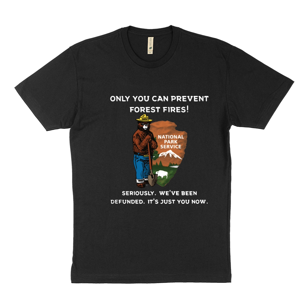 Only You Can Prevent Forest Fires Sustainable T-Shirt