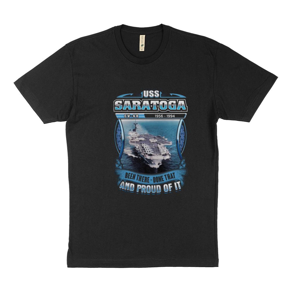 USS Saratoga Sustainable T-Shirt