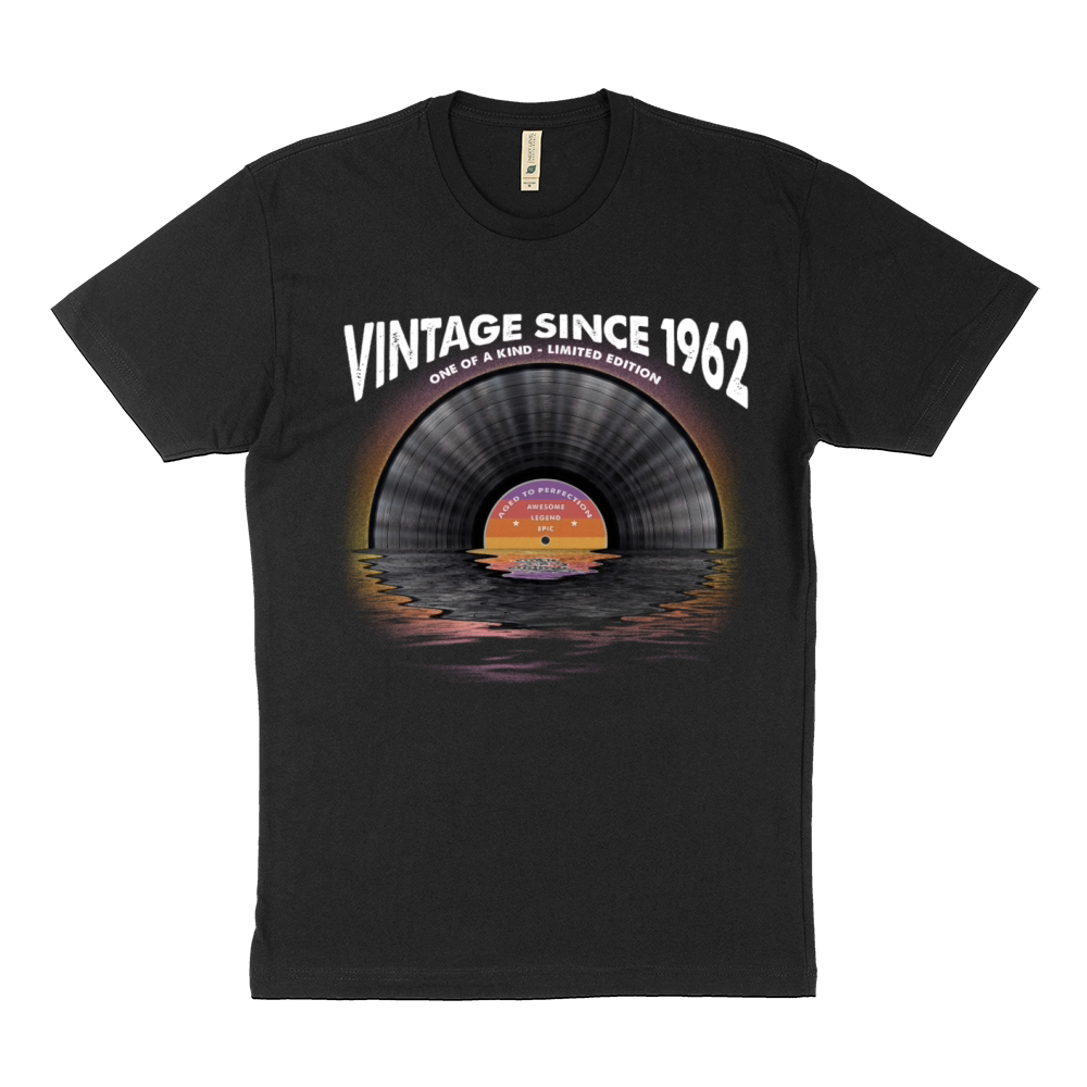 Vintage since 1962 Retro Disco Music Vintage Sustainable T-Shirt