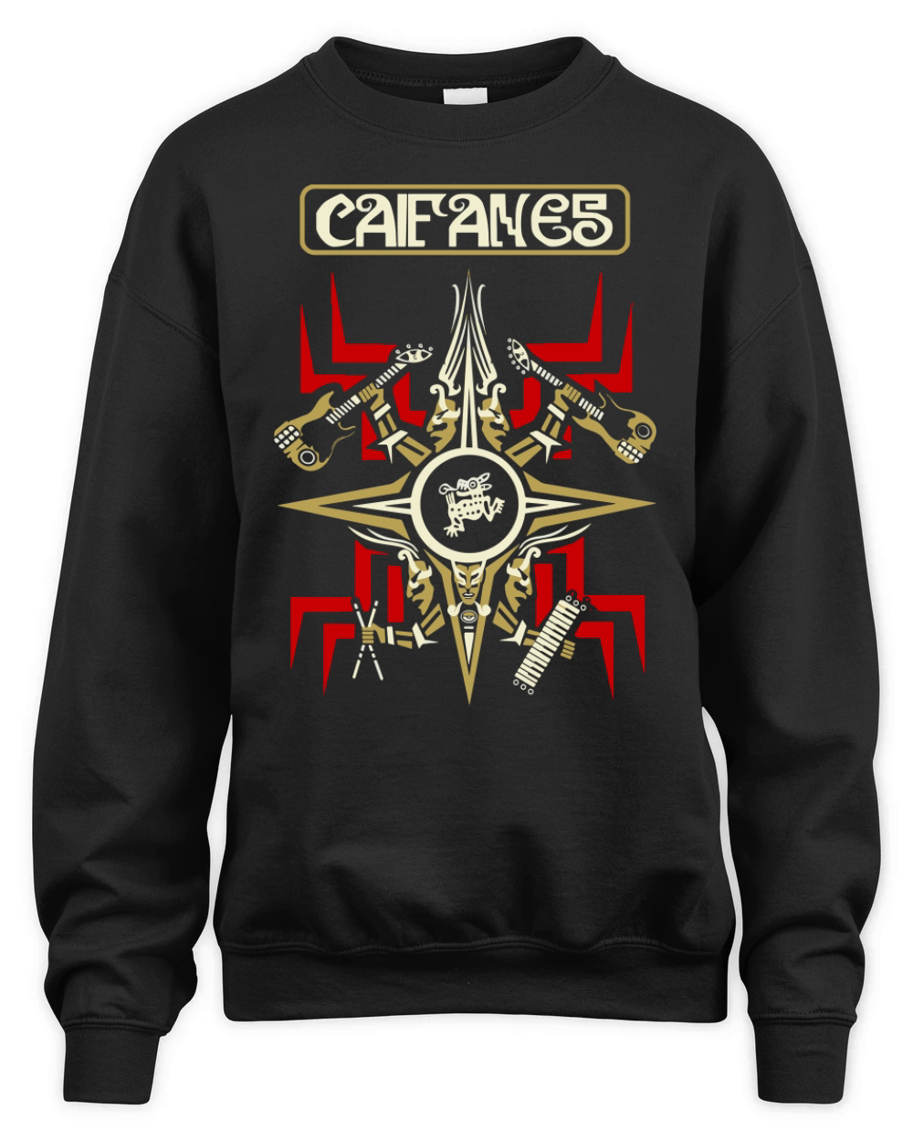 Caifanes Band Unisex Premium Crewneck Sweatshirt