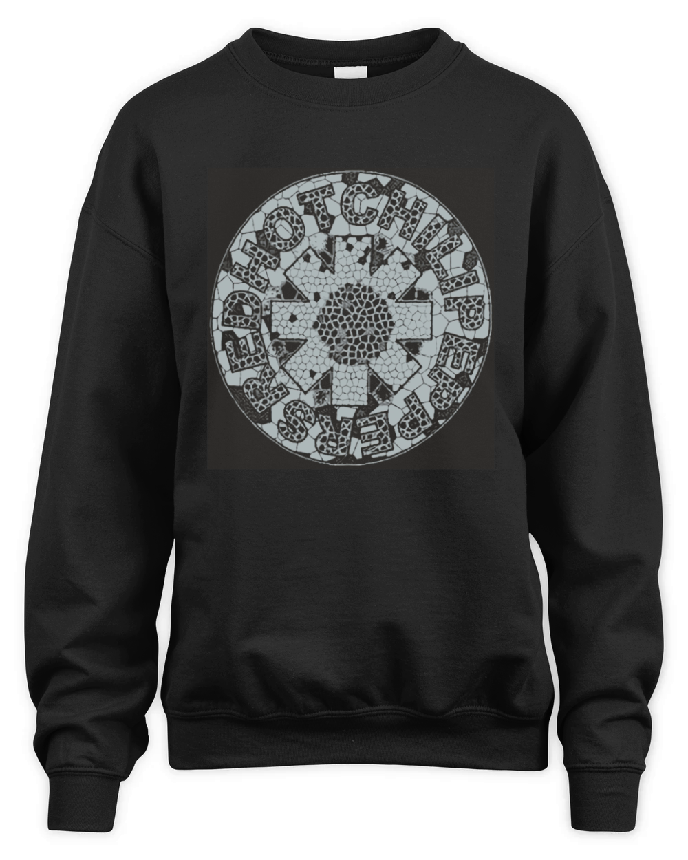 Red Hot Chili Peppers Mosaic RHCP Logo Classic Unisex Premium Crewneck Sweatshirt