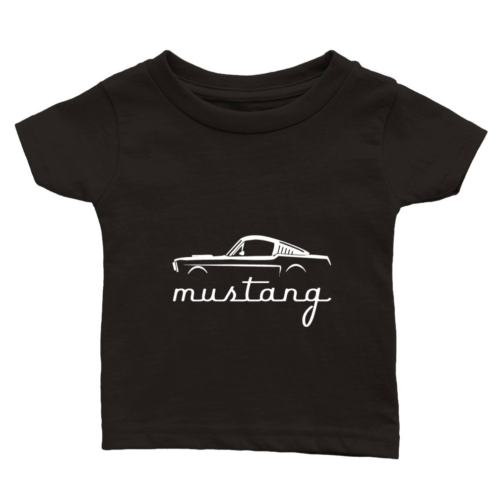 ford mustang fastback vintage Classic Baby Crewneck T-shirt