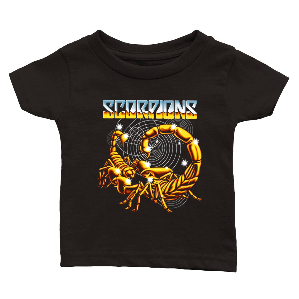 Scorpions Band Rock Metal Music Logo Classic Baby Crewneck T-shirt