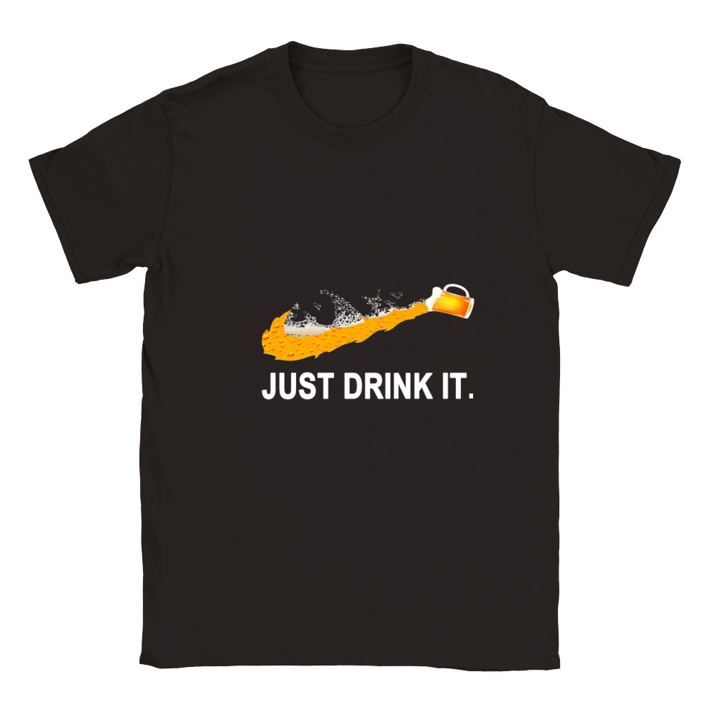 JUST DRINK IT Classic Kids Crewneck T-shirt