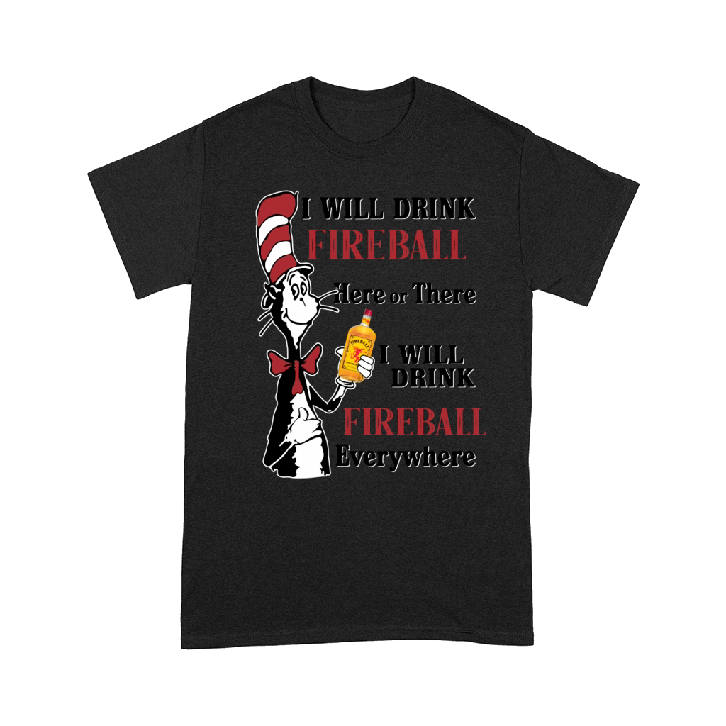 Dr Seuss I will drink Fireball Whiskey here or there - Baby Onesie Comfort T-shirt