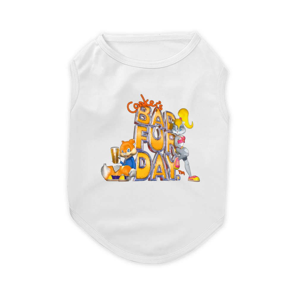 Conker s Bad Fur Day N64 Retro nintendo game fan shirt shirt Pet T-Shirt