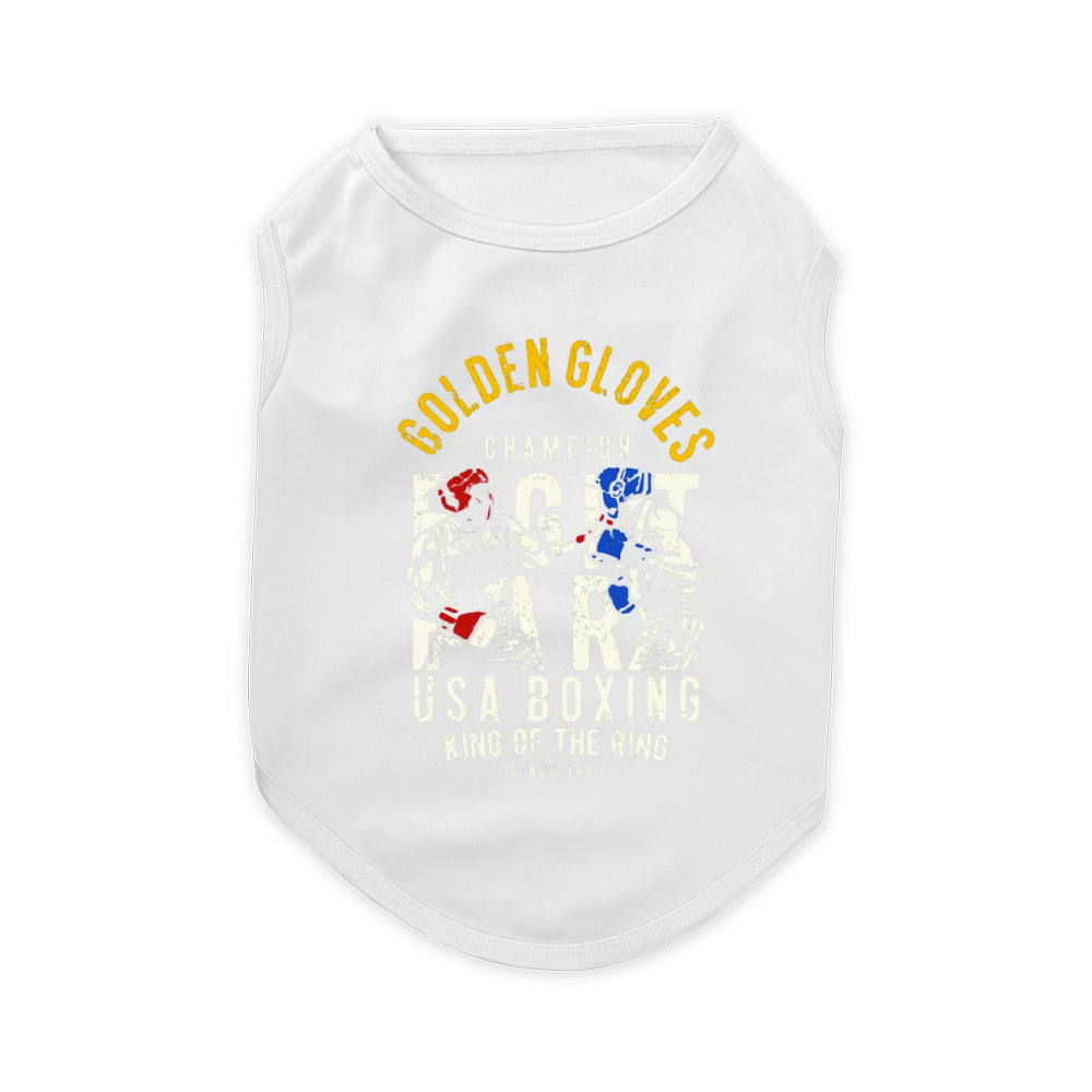 Golden Gloves USA Boxing Pet T-Shirt
