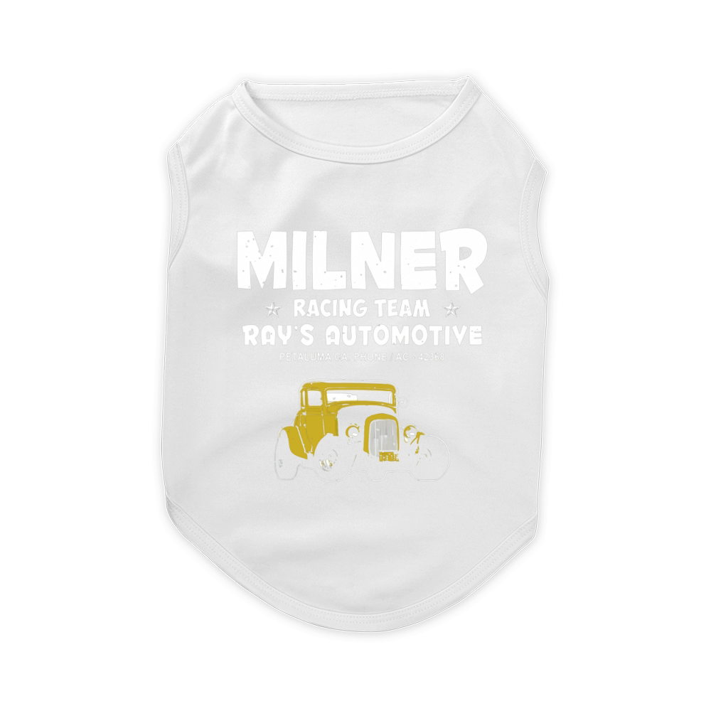 milner FUNNY LOVE racing Pet T-Shirt