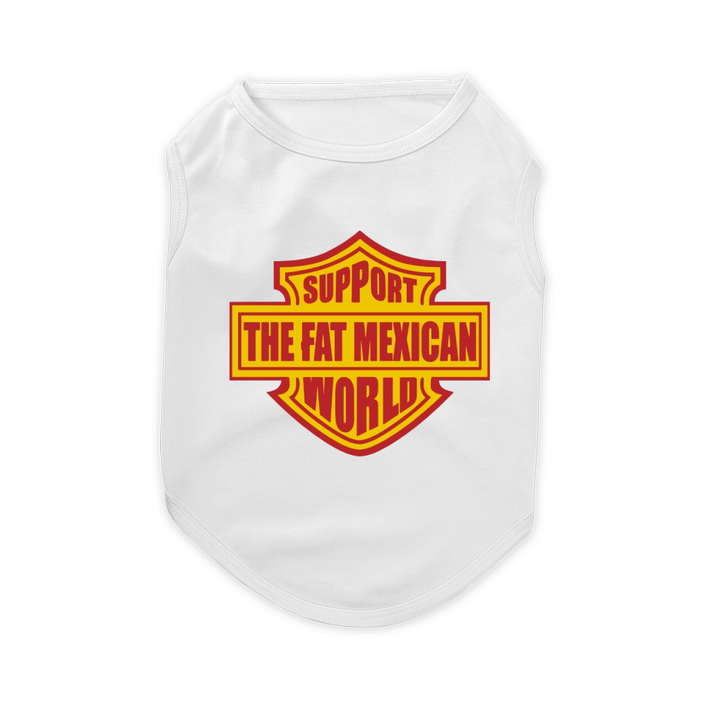 UNTERSTÜTZUNG The Fat MEXICAN WORLD Bandidos LIMTED EDITION Pet T-Shirt