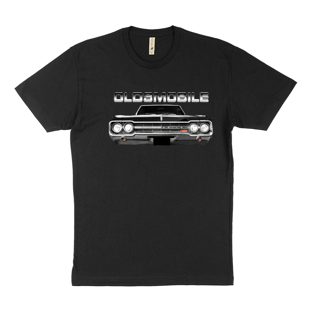 1965 Olds 442 Two Side Black Sustainable T-Shirt