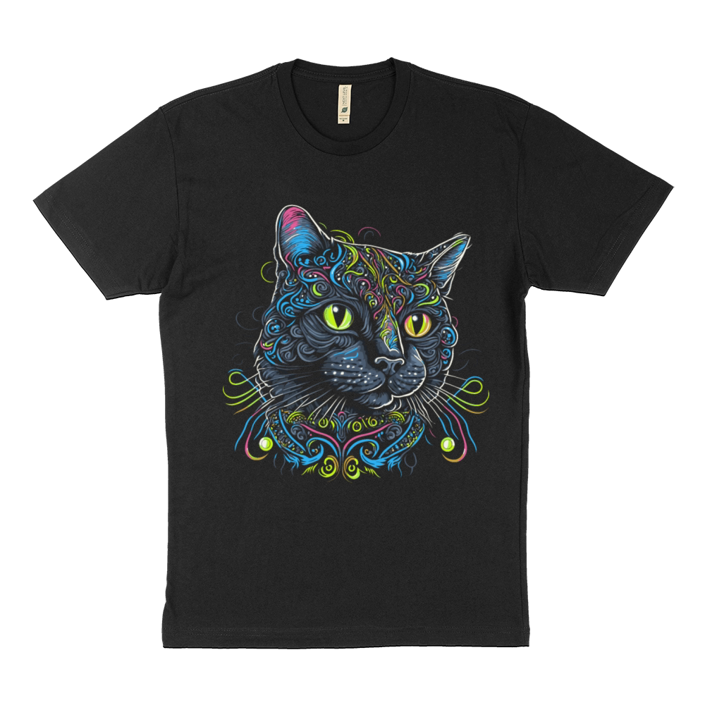 Colorful Cat Sustainable T-Shirt