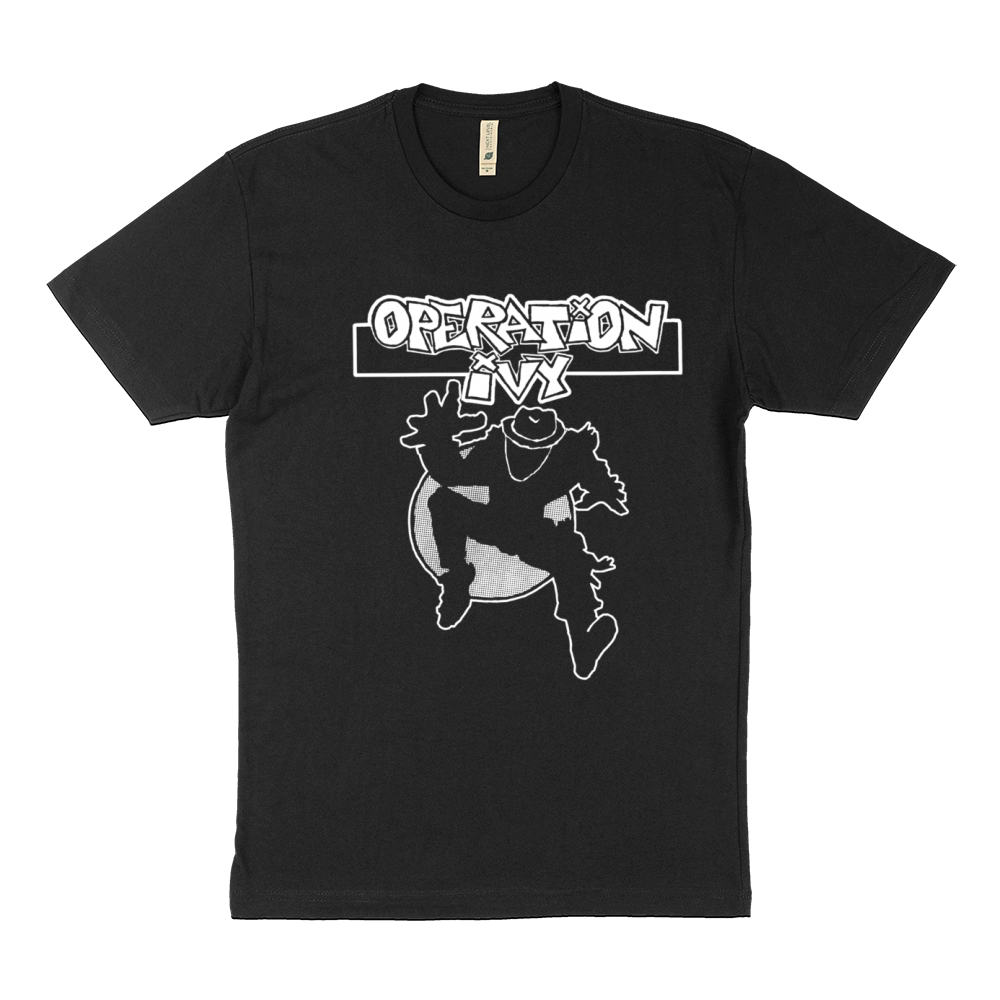 Operation Ivy Logo T-Shirt - Ska Man Guy - Official Merch Sustainable T-Shirt