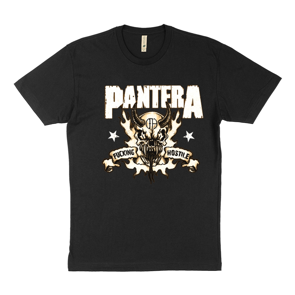 Pantera Skull Rock Band Sustainable T-Shirt