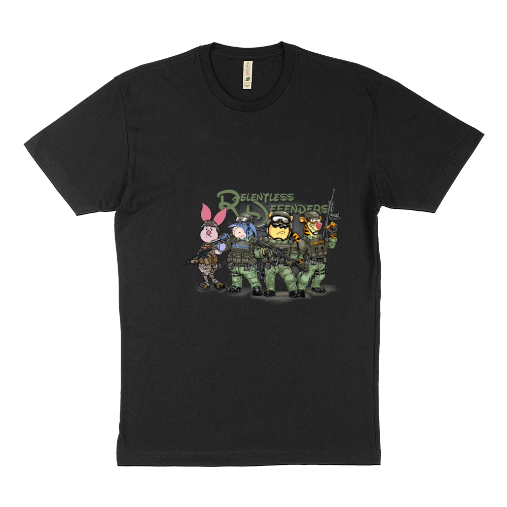 Relentless Defender Pooh And Eeyore Piglet Sustainable T-Shirt