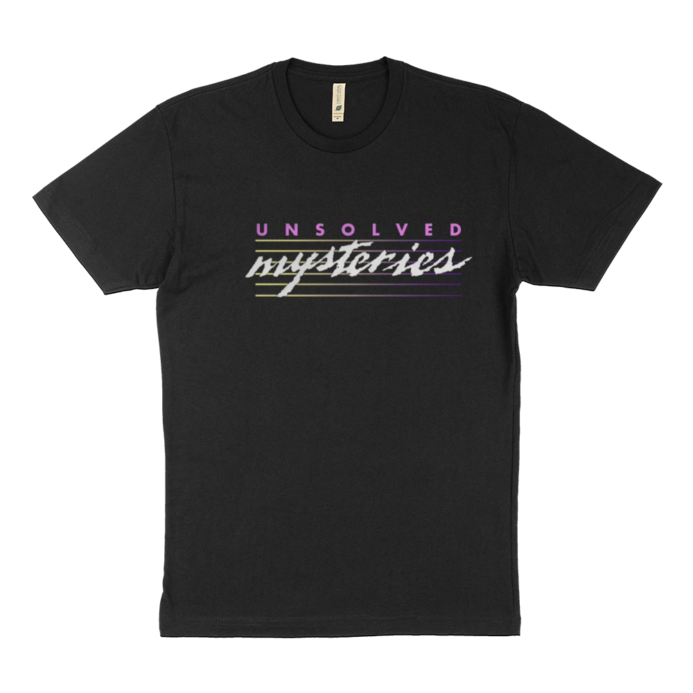 Unsolved Mysteries Logo Sustainable T-Shirt