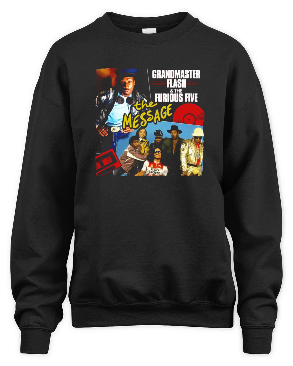 Grandmaster Flash and the Furious Five Unisex Premium Crewneck Sweatshirt