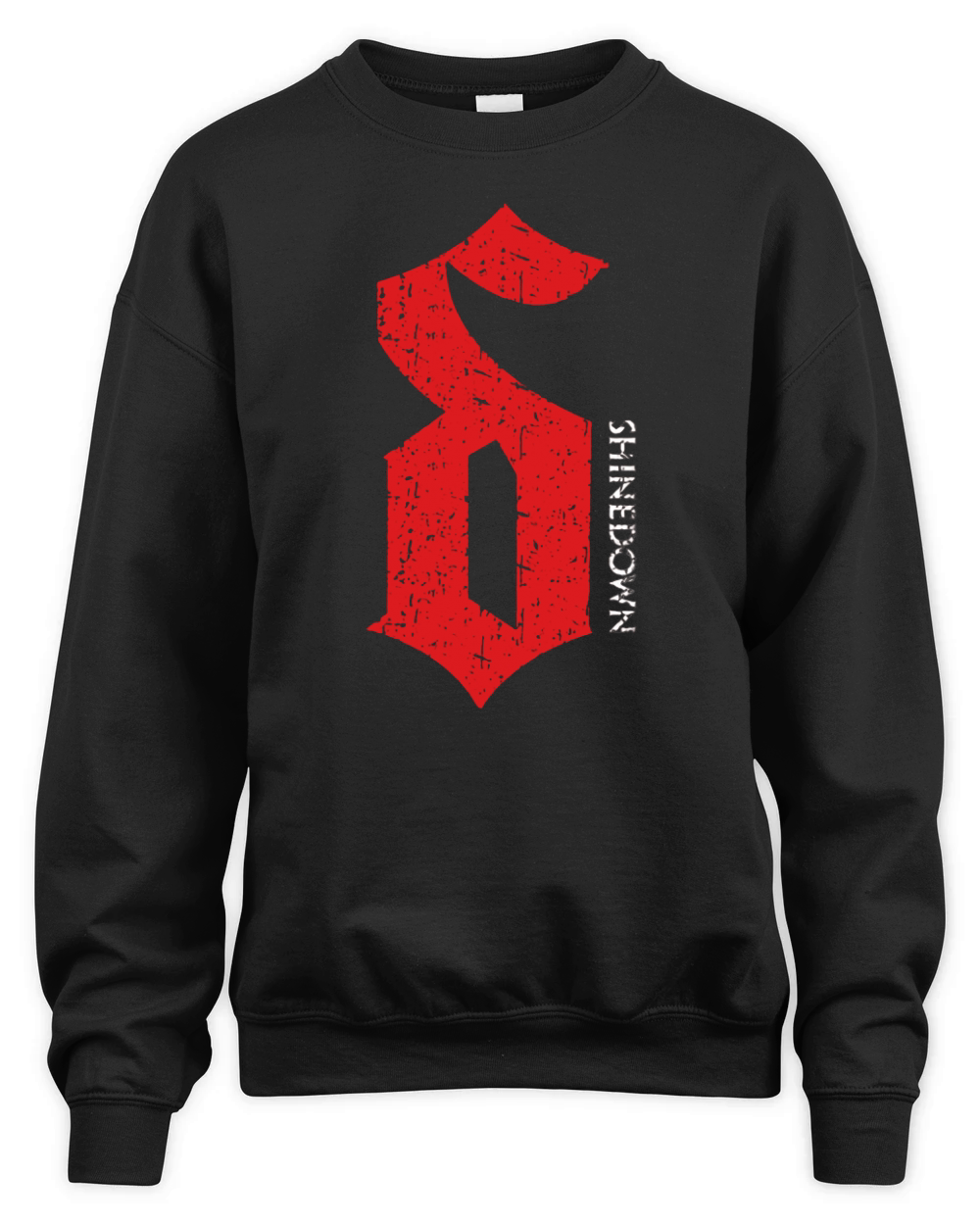 Shinedown District Red Unisex Premium Crewneck Sweatshirt