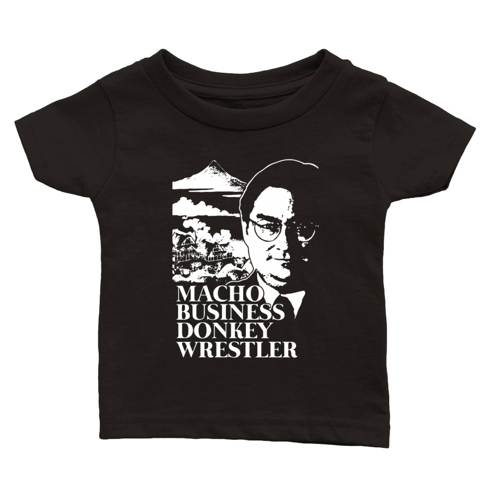 Macho Business Donkey Wrestler - Shirt Classic Baby Crewneck T-shirt