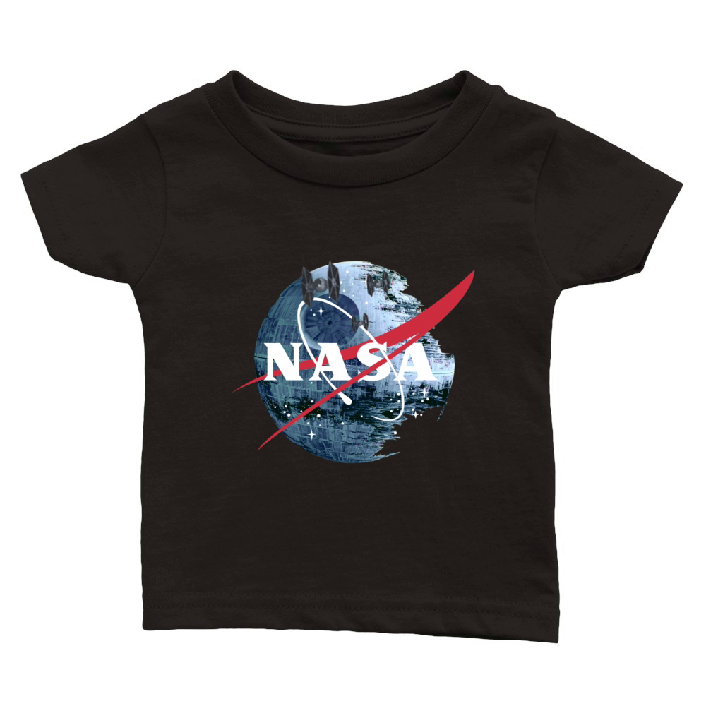 NASA  DEATH STAR  HALLOWEEN Classic Baby Crewneck T-shirt