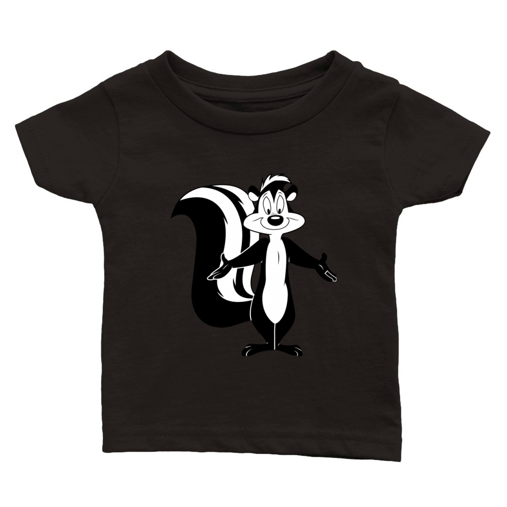 Pepe Le Pew Funny Classic Baby Crewneck T-shirt