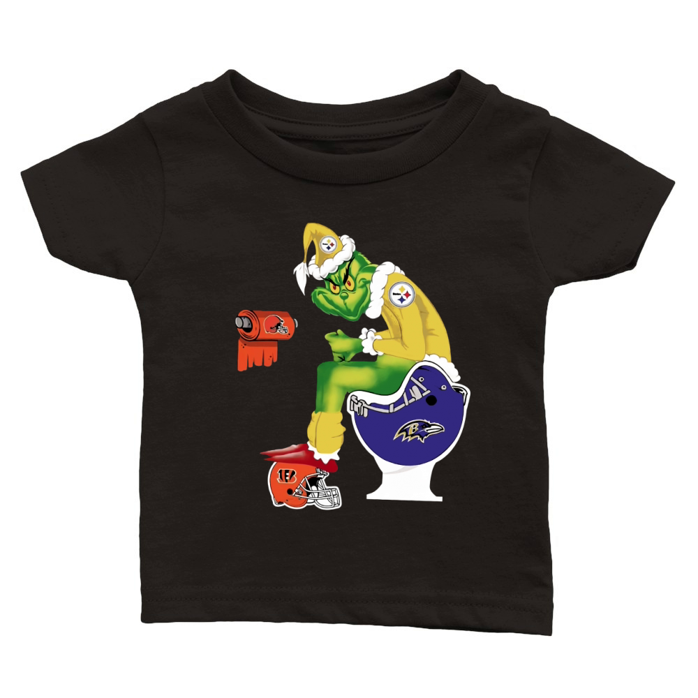 Pittsburgh Steelers  toilet Classic Baby Crewneck T-shirt