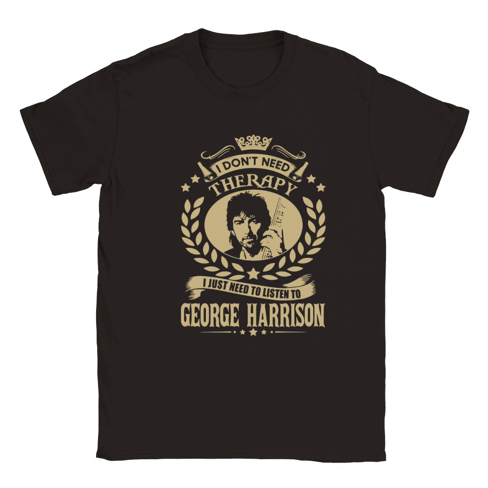 I Don't Need Therapy i Just Need To Listen To George Harrison TShirt Classic Kids Crewneck T-shirt
