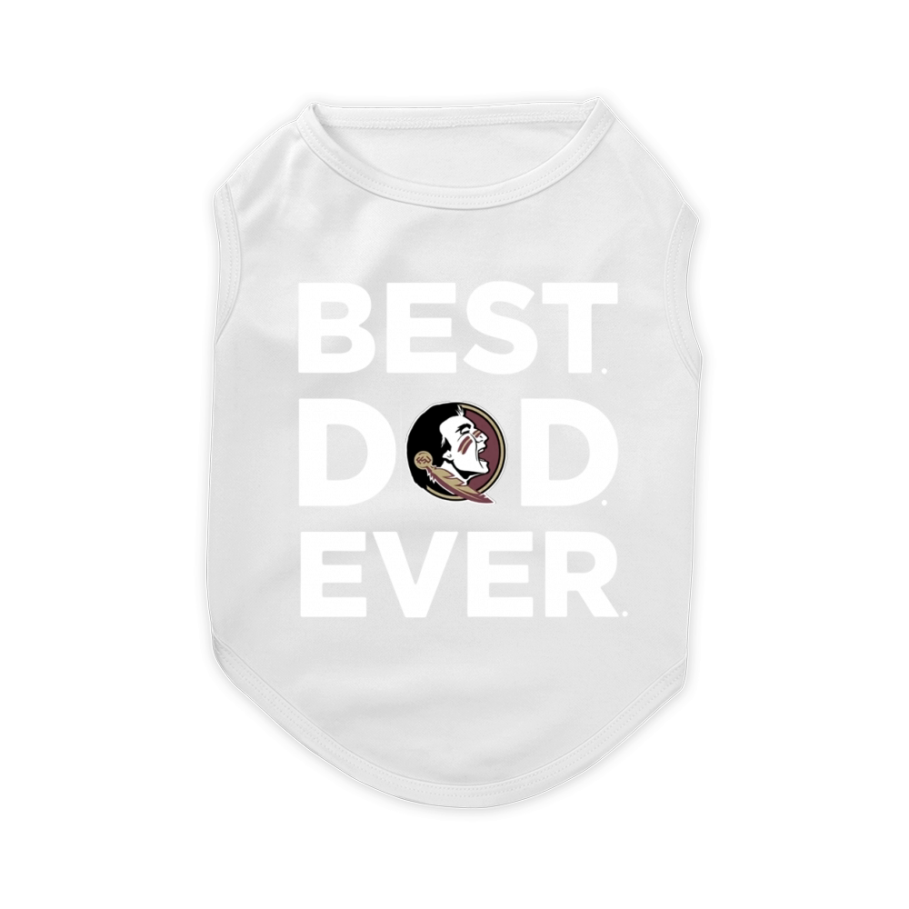 Best Dad FSU Ever Pet T-Shirt