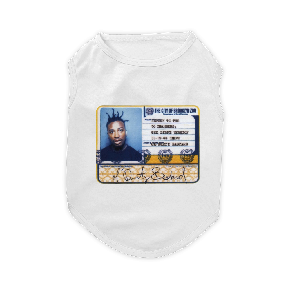 DunkShirt New Ol Dirty Bastard ODB Rap Hip Hop Pet T-Shirt