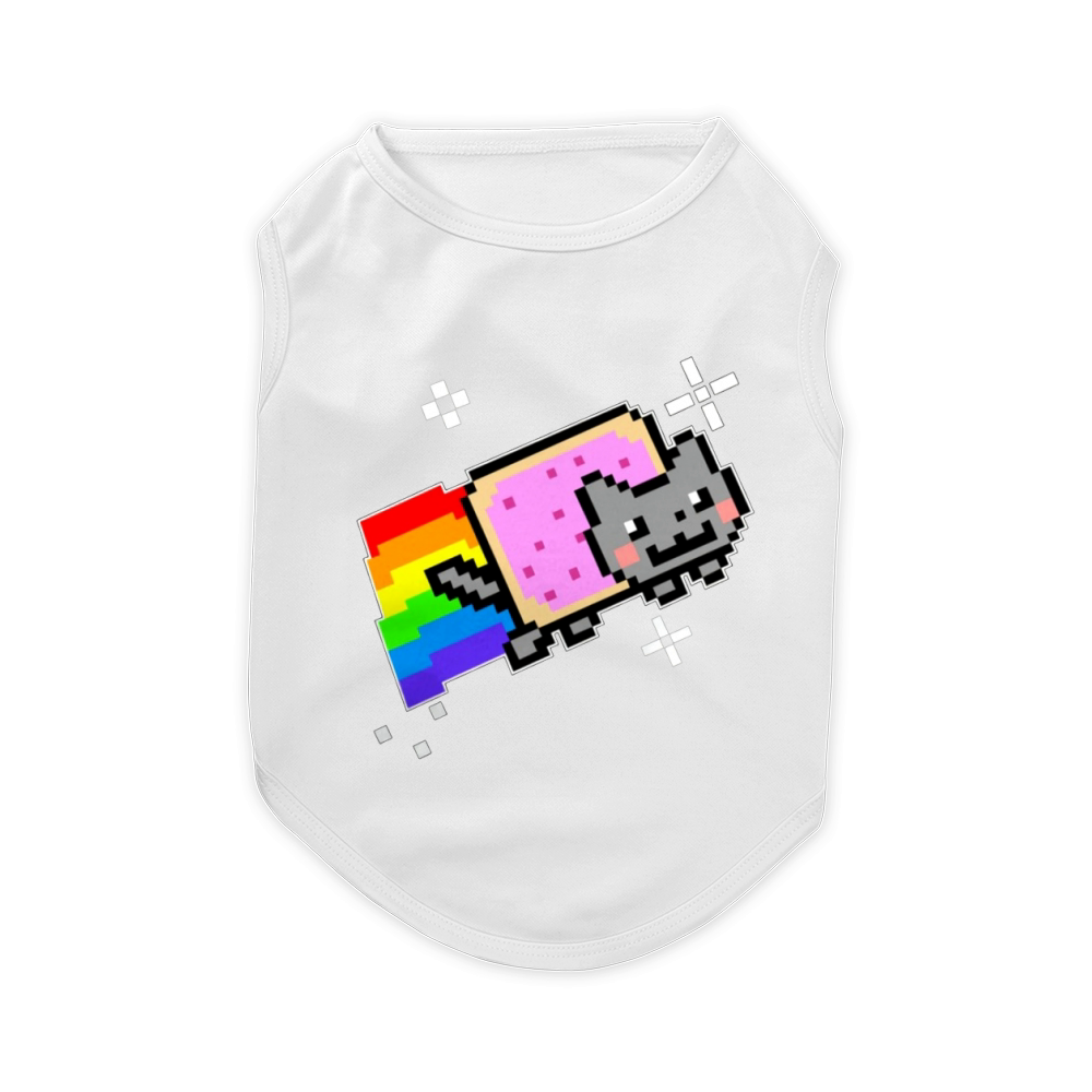 Nyan Cat Rainbow Pet T-Shirt