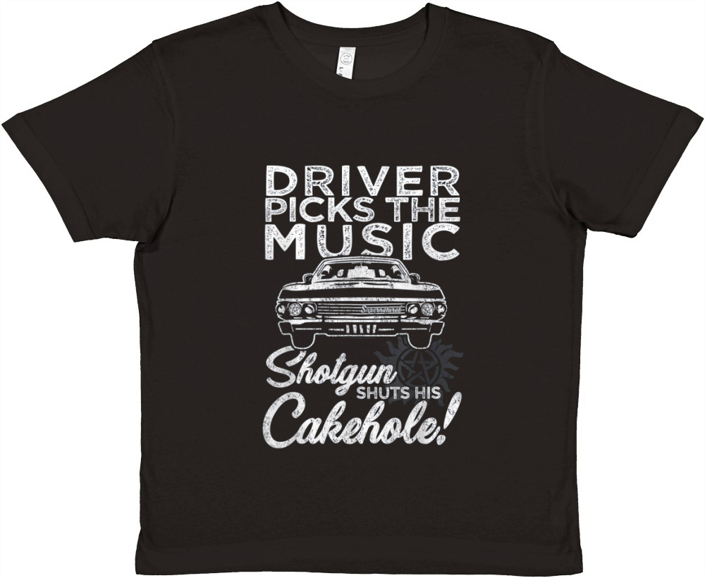 Supernatural Driver Picks Music Unisex Premium Kids Crewneck T-shirt