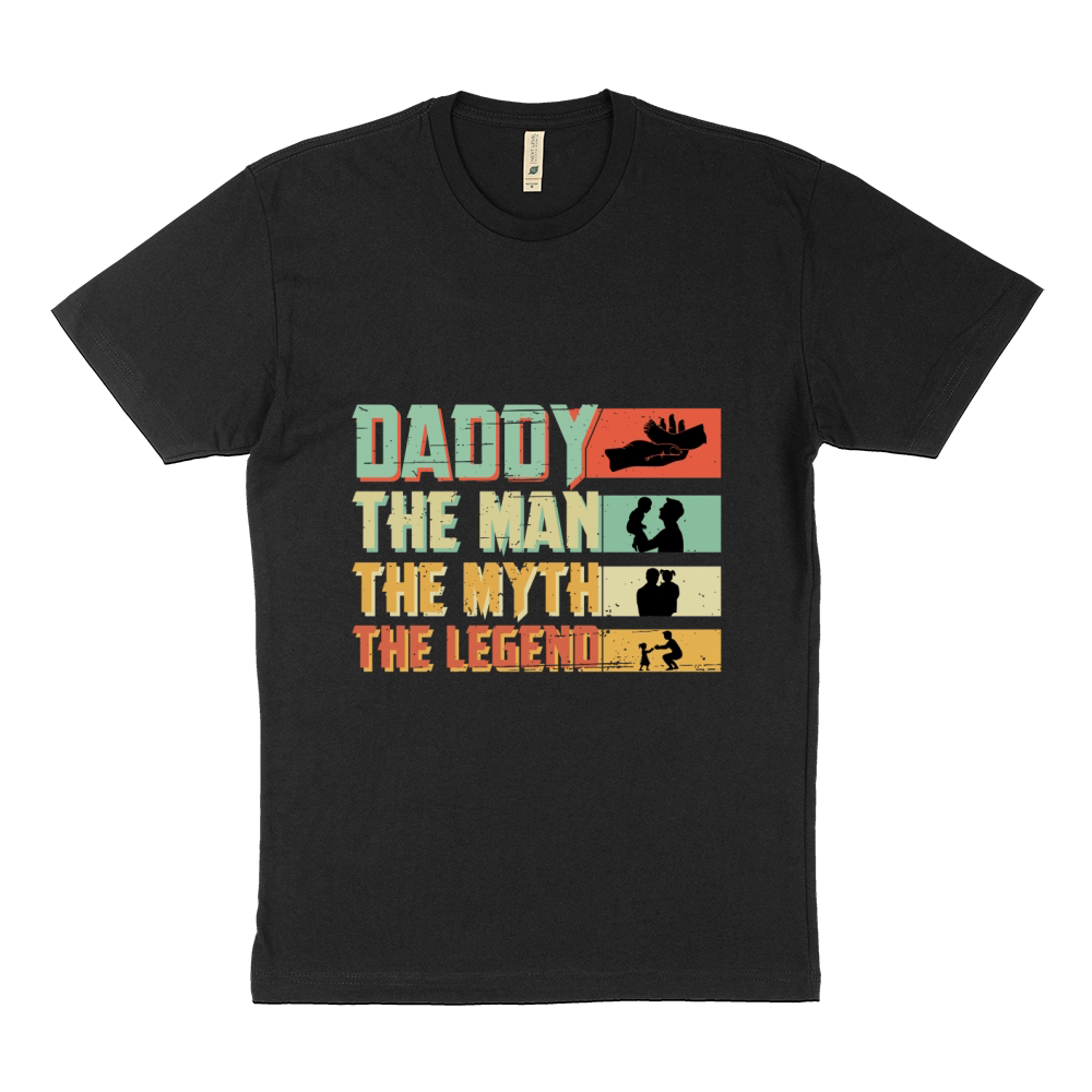 Daddy. The Man. The Myth. The legend sublimation Sustainable T-Shirt