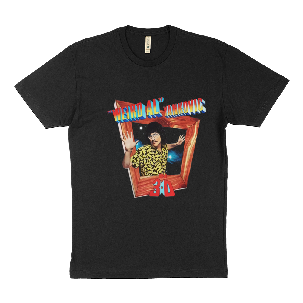 Dustin Weird Al Yankovic in 3D t-shirt Sustainable T-Shirt