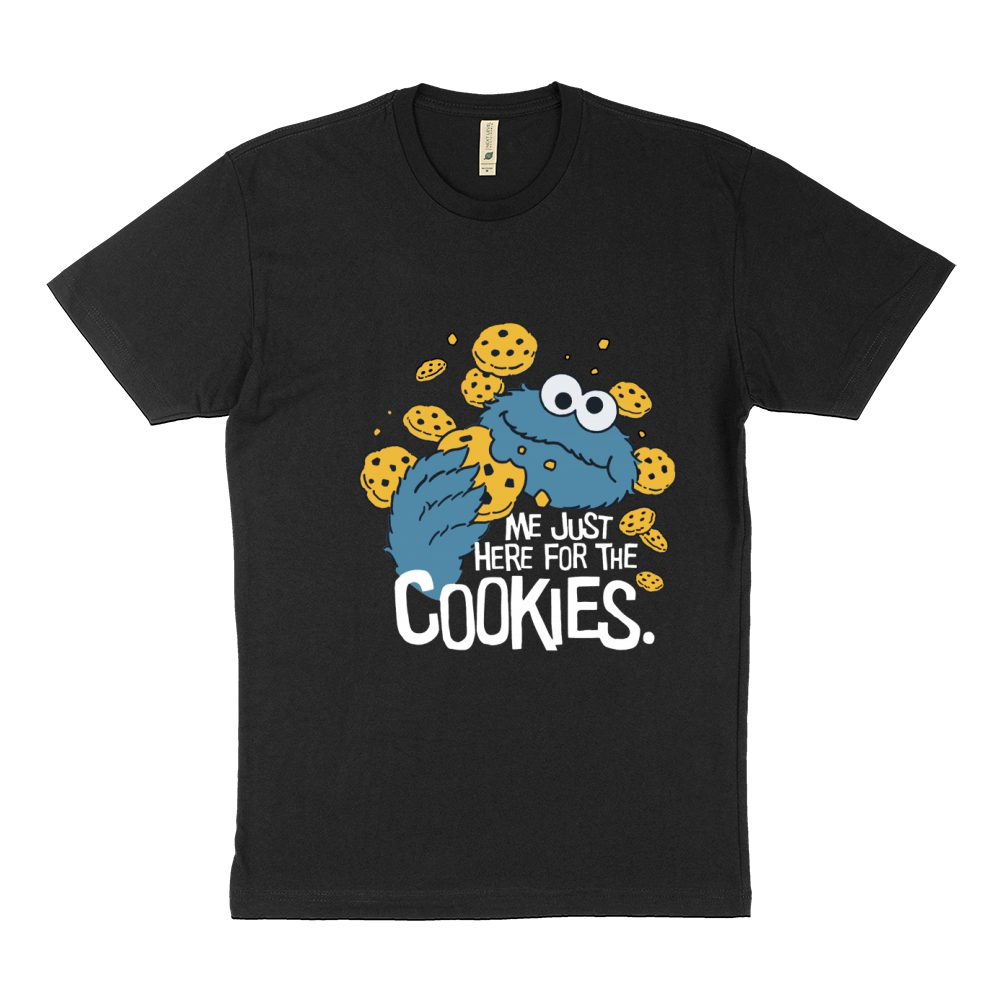 Me Just Here For The Cookies Sustainable T-Shirt