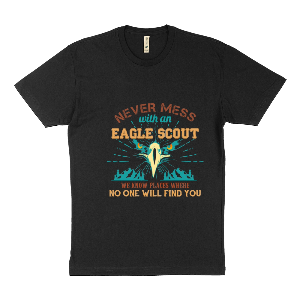 Never Mess With An Eagle Scout Sustainable T-Shirt