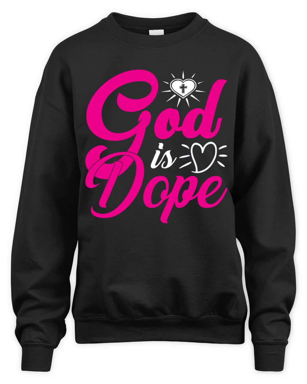 God is dope(2) Unisex Premium Crewneck Sweatshirt