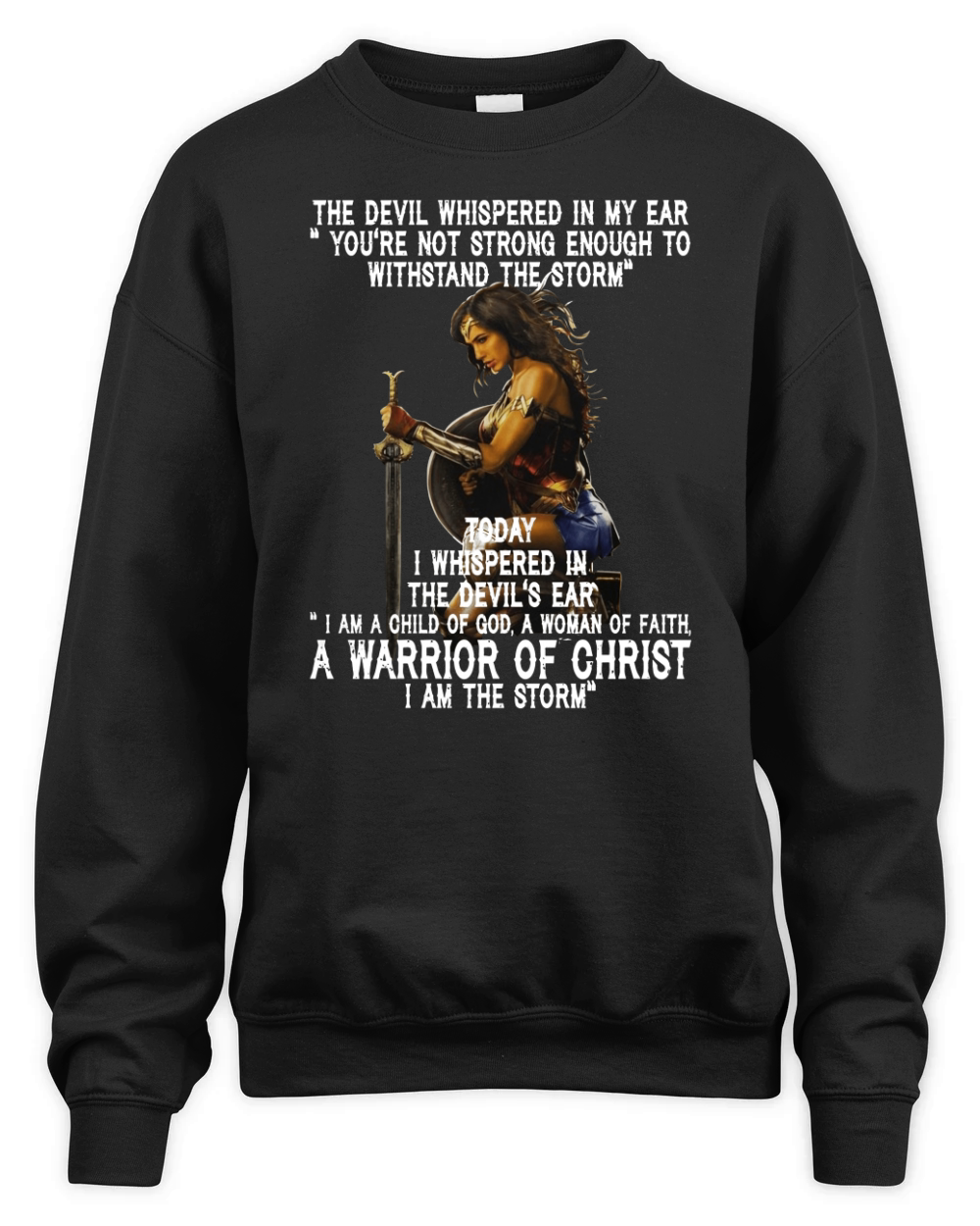 I AM THE STORM WM Unisex Premium Crewneck Sweatshirt